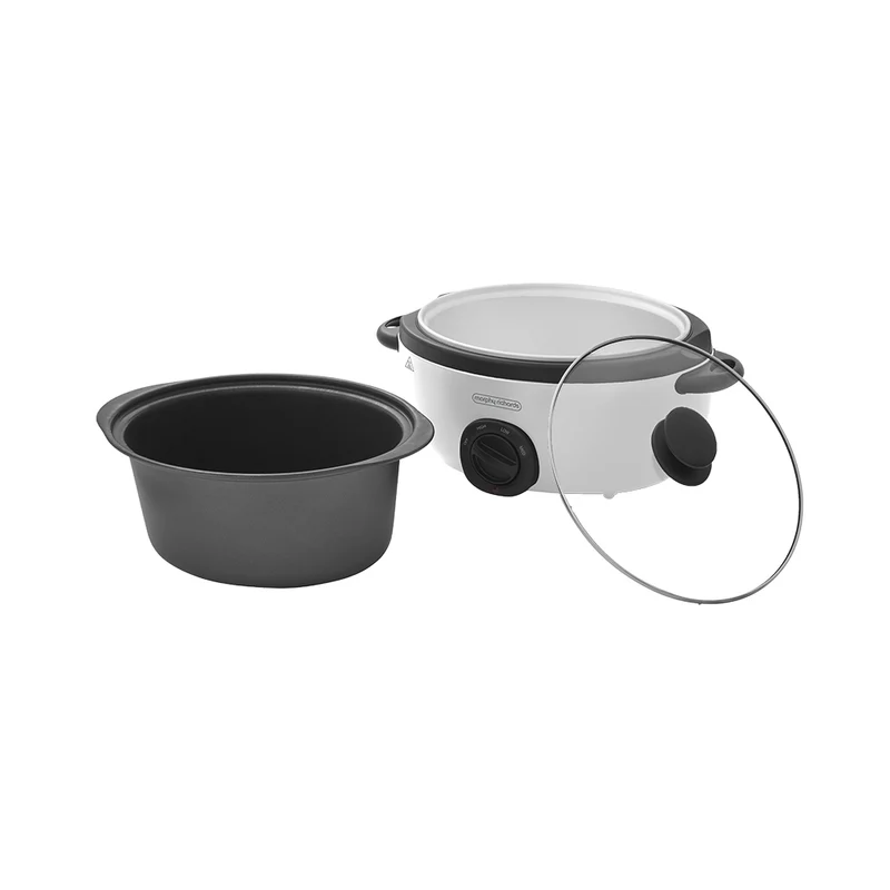 Morphy Richards 6.5L Sear & Stew Slow Cooker (Vivid White)