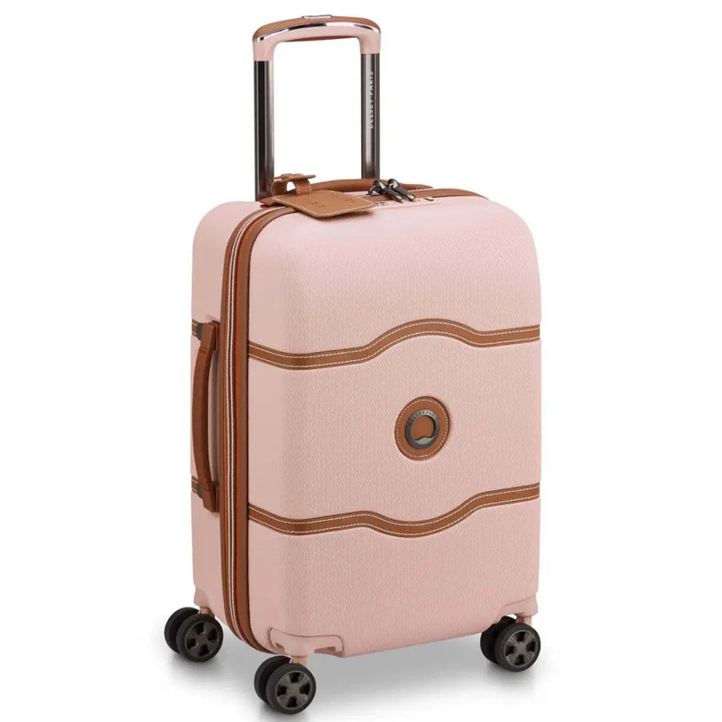 Delsey Chatelet Air 2.0 - 55 cm 4-Wheel Cabin Suitcase - Pink