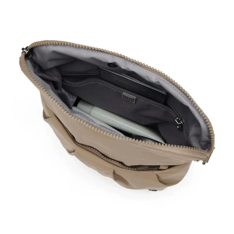 Pacsafe Citysafe CX Anti-Theft Convertible Crossbody Bag Taupe