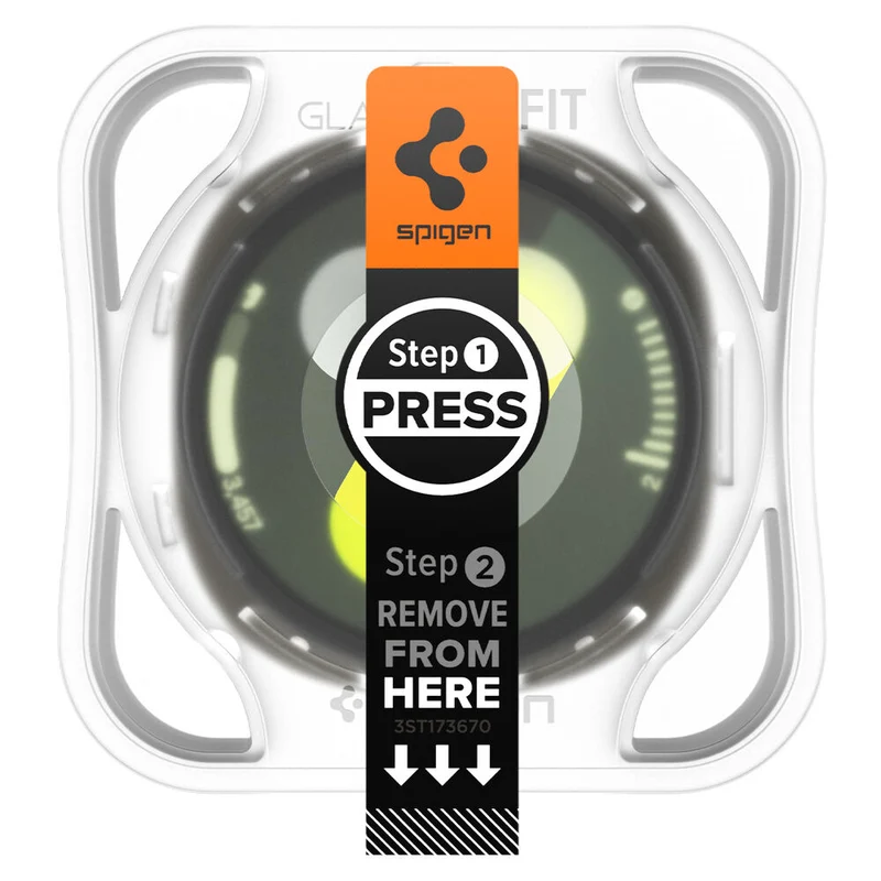 Spigen Galaxy Watch 9 / 8 44mm GLAS.tR EZ Fit Glass Screen Protector 2PCS (Clear)