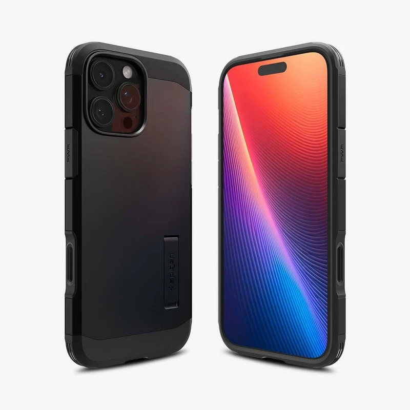 Spigen Apple iPhone 16 Pro Max Tough Armor T AI (MagFit) Case - Black