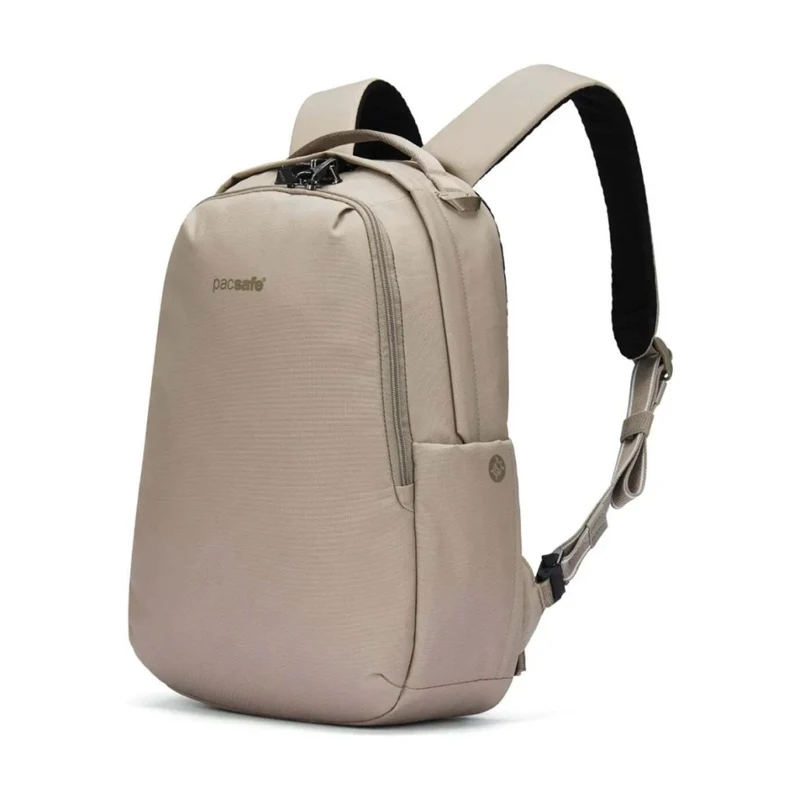 Pacsafe V All-Around Anti-Theft RFID 13" Laptop Backpack 16L Beige