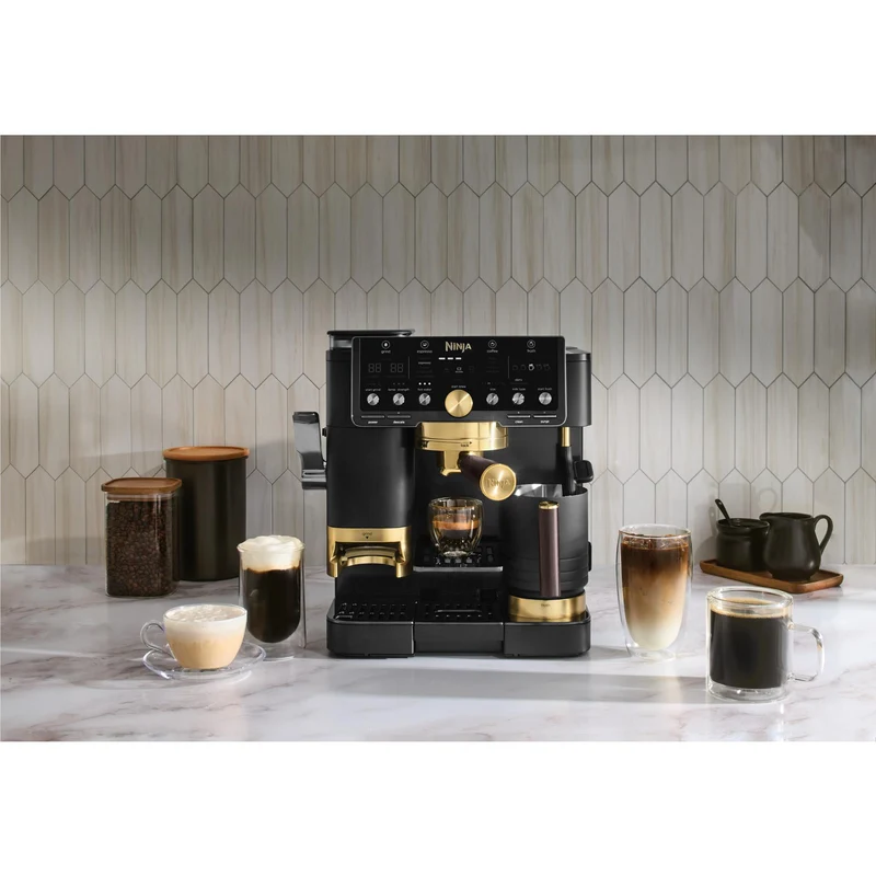 Ninja Luxe Café Pro Espresso Machine by David Beckham