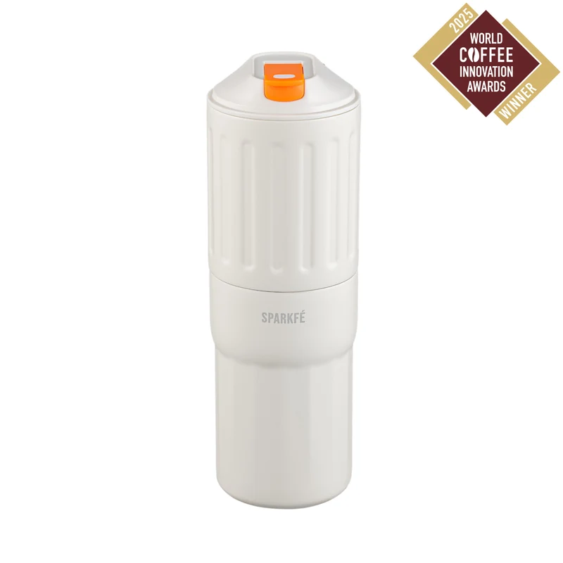 Sparkfe Portable Electric All-In-One Coffee Machine- White