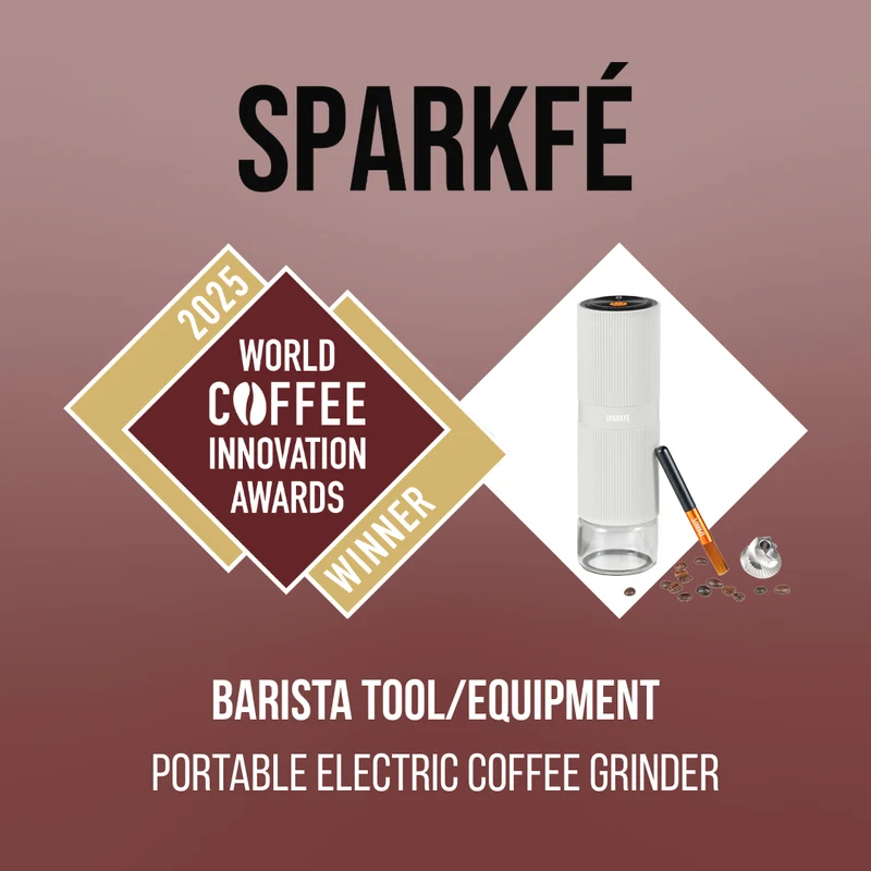 SPARKFE Portable Electric Coffee Grinder - Marshmallow