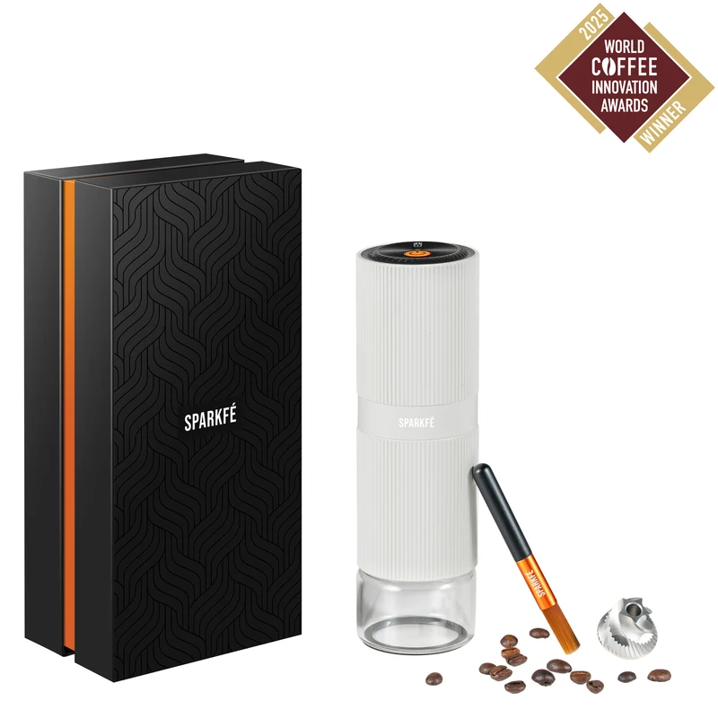 SPARKFE Portable Electric Coffee Grinder - Marshmallow