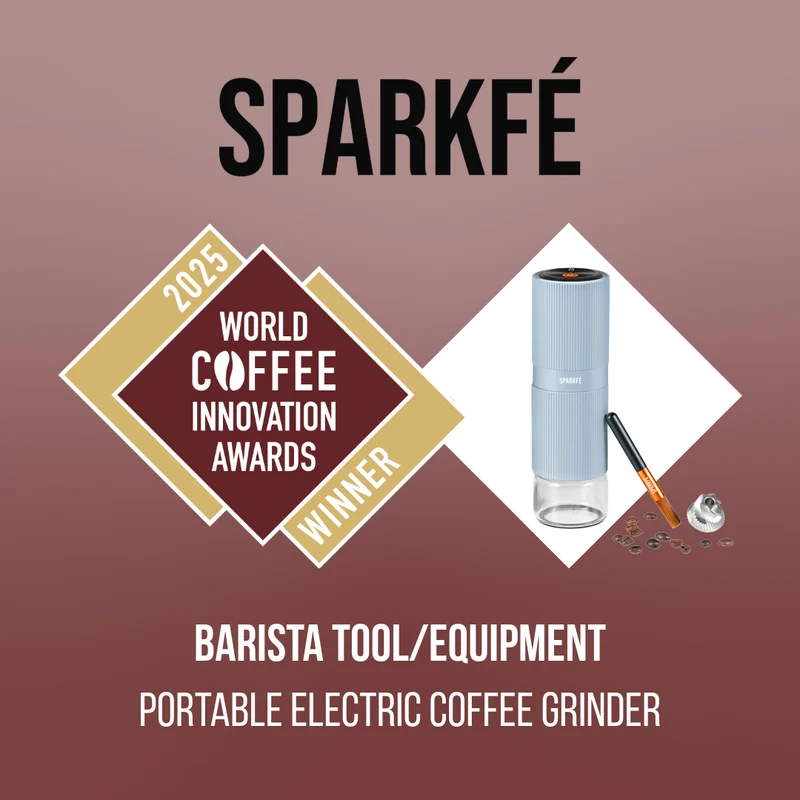 SPARKFE Portable Electric Coffee Grinder CGR Series Pastel Collection (Azure)