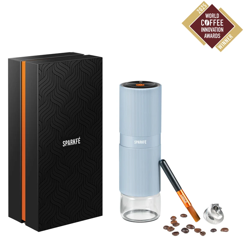 SPARKFE Portable Electric Coffee Grinder CGR Series Pastel Collection (Azure)