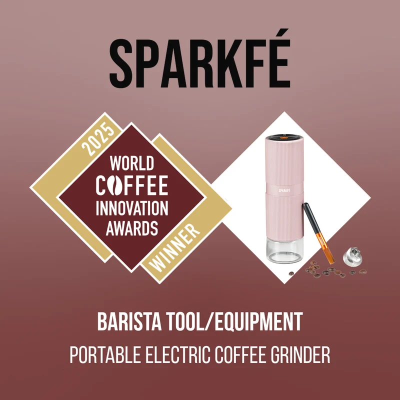 SPARKFE Portable Electric Coffee Grinder CGR Series Pastel Collection (Blushy)