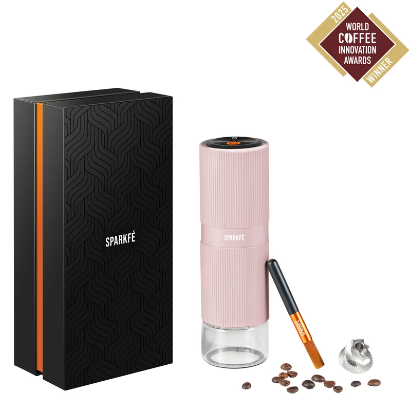 SPARKFE Portable Electric Coffee Grinder CGR Series Pastel Collection (Blushy)