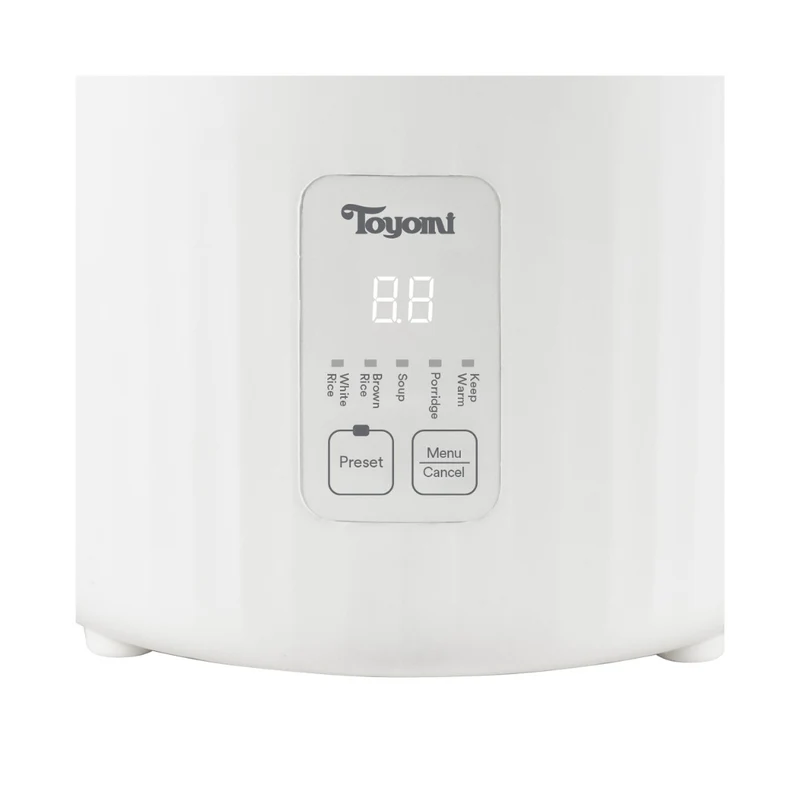 Toyomi Mini Ceramic Slow Cooker/Rice Cooker 1L