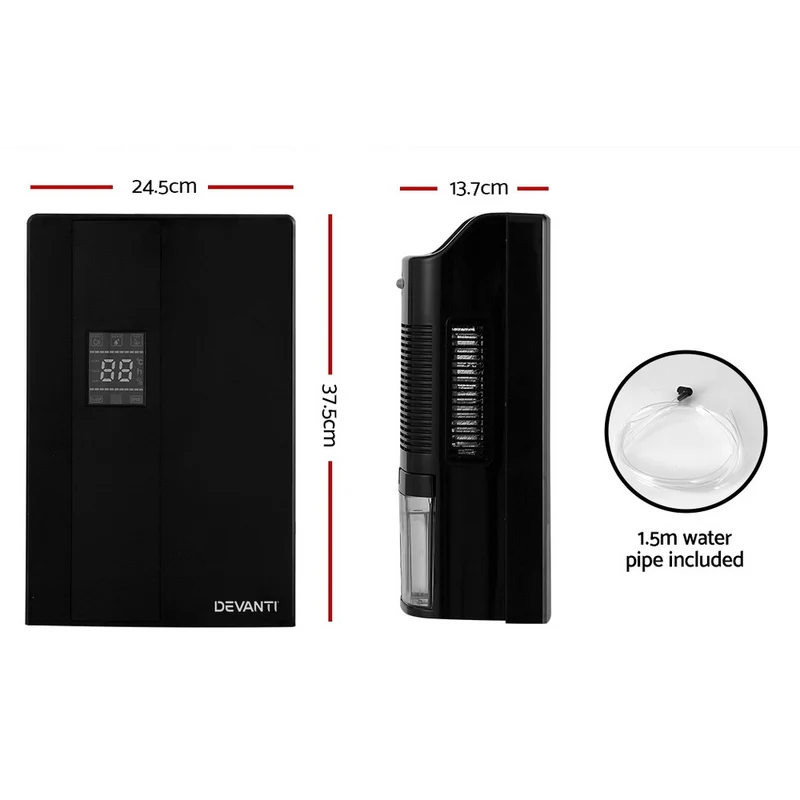 Devanti Dehumidifier 2L Air Purifier (Black)