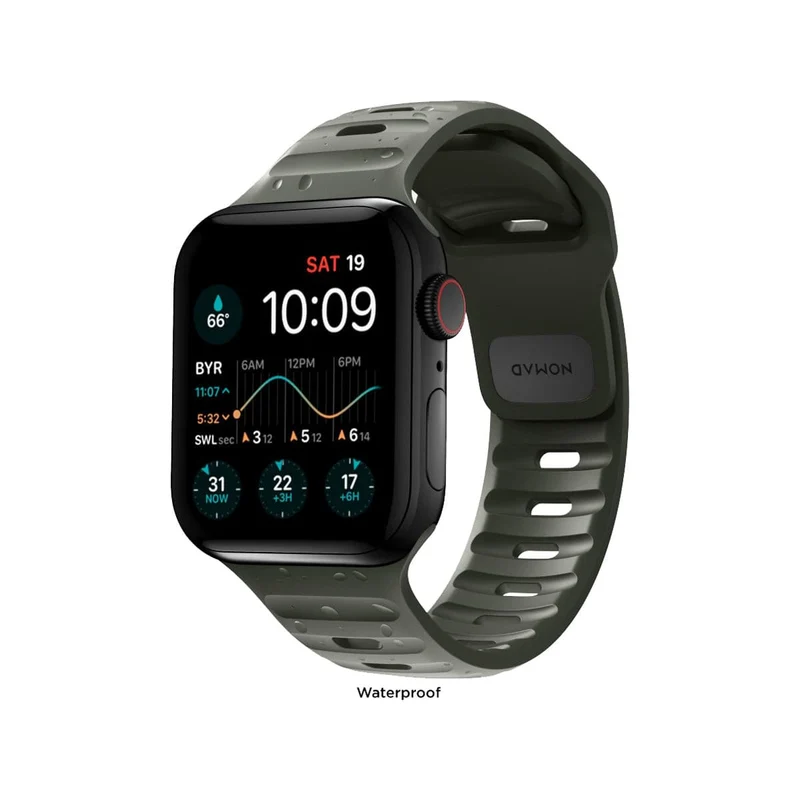 Nomad Apple Watch Sport Band [40mm/41mm] (Ash Green)