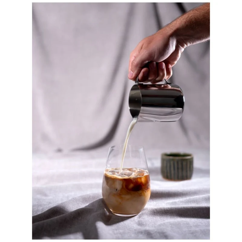 Euroline Stainless Steel Milk Jug for Frothing Coffee Making Accessory 350ml