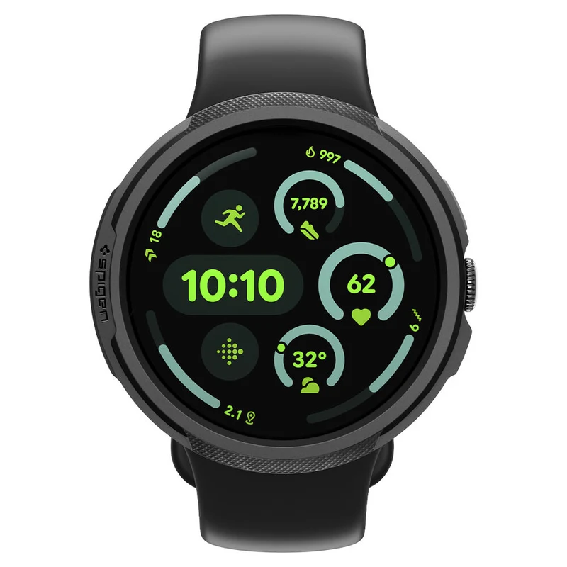 Spigen Pixel Watch 5/4 41mm Liquid Air Case with Stand (Black)