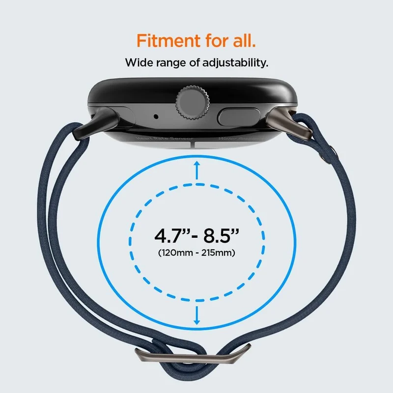 Spigen Google Pixel Watch 5/4/3 41mm/2/1 Lite Fit band (Navy)