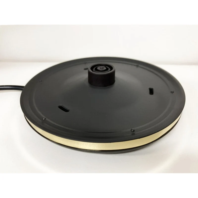 Morphy Richards Signature 1.5 L Electric Kettle Rapid Boil Soft Gold Matte Black