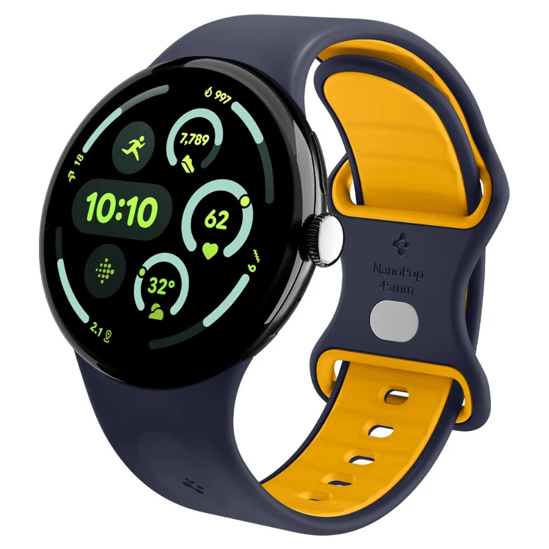Spigen Pixel Watch 5/4/3 45mm Nano Pop Watch Band (Blueberry Navy)