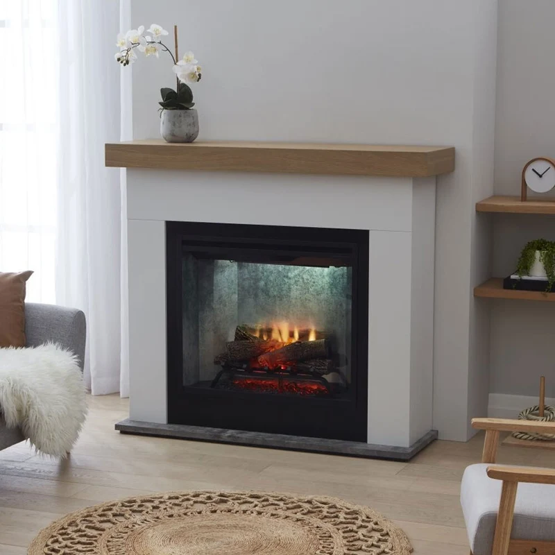 Dimplex Huxley 2000W Revillusion Suite Electric Fireplace 140cm Firebox Heater