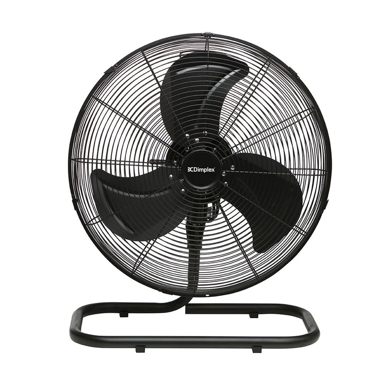 Dimplex High-Velocity Oscillating Floor Fan 40cm (Black)