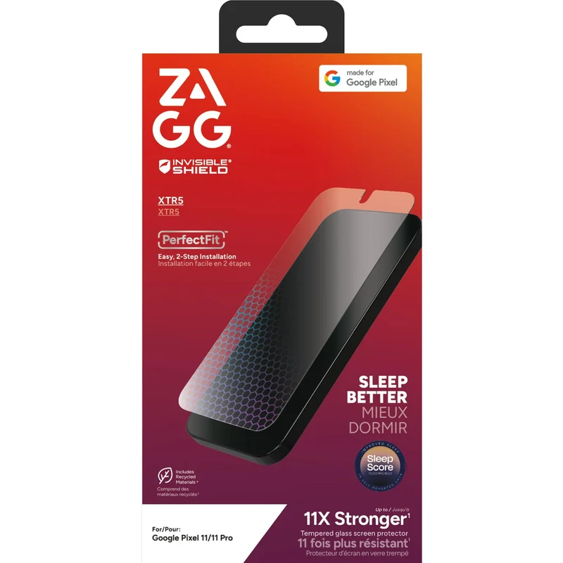 ZAGG InvisibleShield Glass XTR5 Screen Protector for Pixel 11/11 Pro