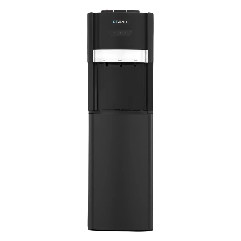 Devanti 3 Taps Water Cooler Dispenser Bottom Loading Dispenser Chiller Purifier