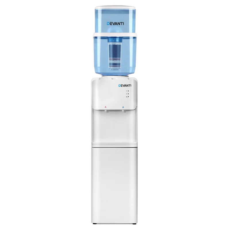 Devanti Water Cooler Dispenser Stand 22L Bottle White