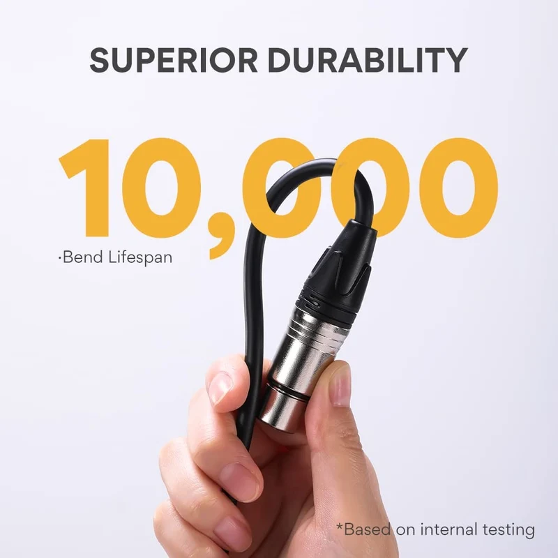 MAONO XLR Microphone Cable Premium XLR Patch Cable 180cm/6FT