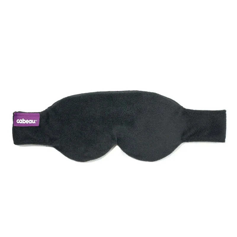 Cabeau Midnight Magic Sleep Mask (with Ear Plugs) - Black