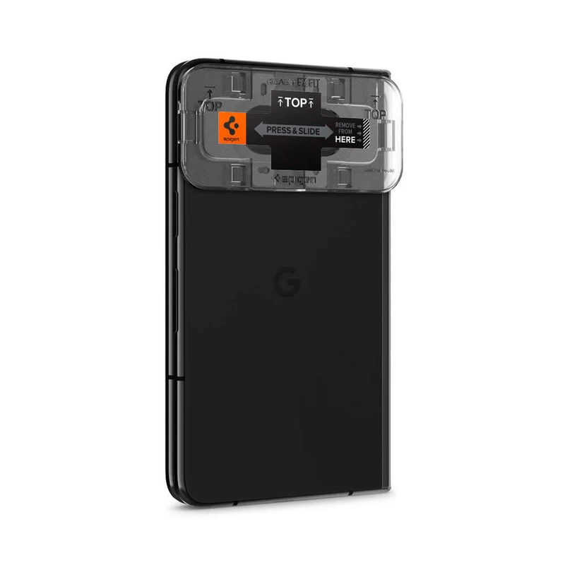 Spigen Google Pixel Fold EZ Fit GLAS.tR Optik 2PCS Lens Protector (Black)