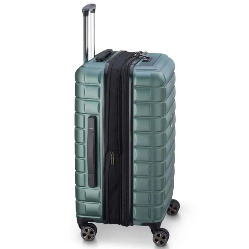 Delsey Shadow 5.0 - 66 cm Expandable 4 Wheel Suitcase - Green
