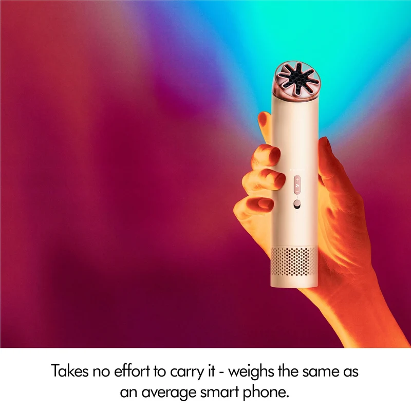 Dyson HushJet™ Mini Cool fan (Stone/Blush)