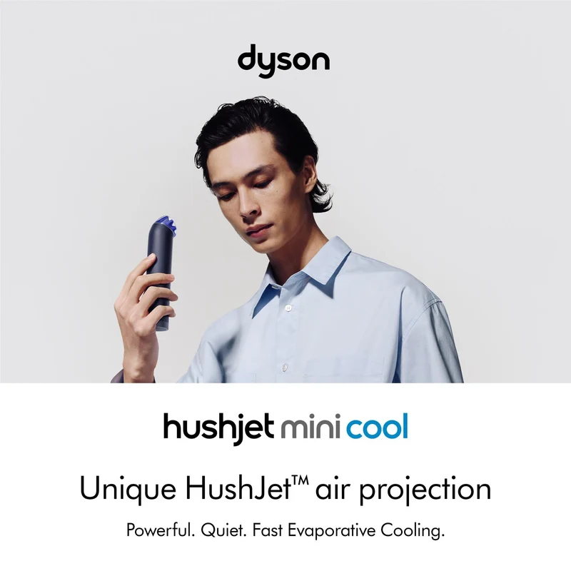 Dyson HushJet™ Mini Cool fan (Ink/Cobalt)
