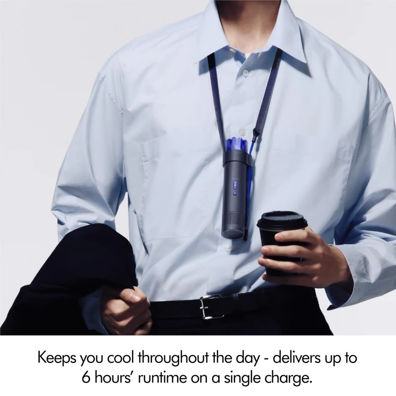 Dyson HushJet™ Mini Cool fan (Ink/Cobalt)