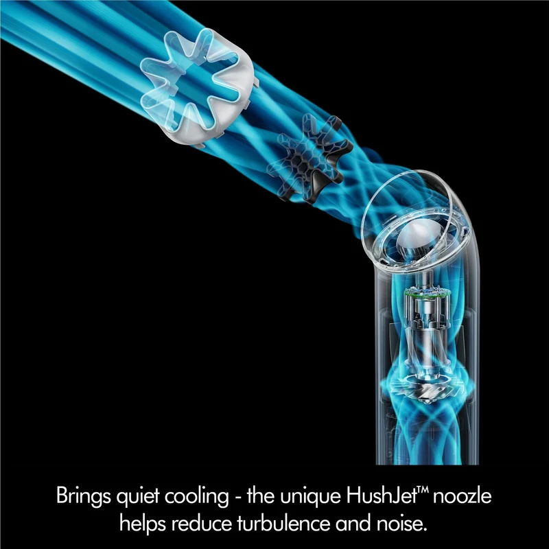 Dyson HushJet™ Mini Cool fan (Ink/Cobalt)