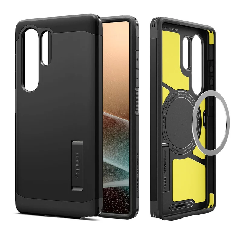 SPIGEN Tough Armor MagSafe Case for Galaxy S25 Ultra (Black)