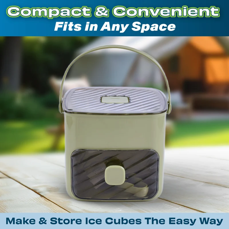 Eezy Ice All-in-One Compact Ice Maker and Storage Unit