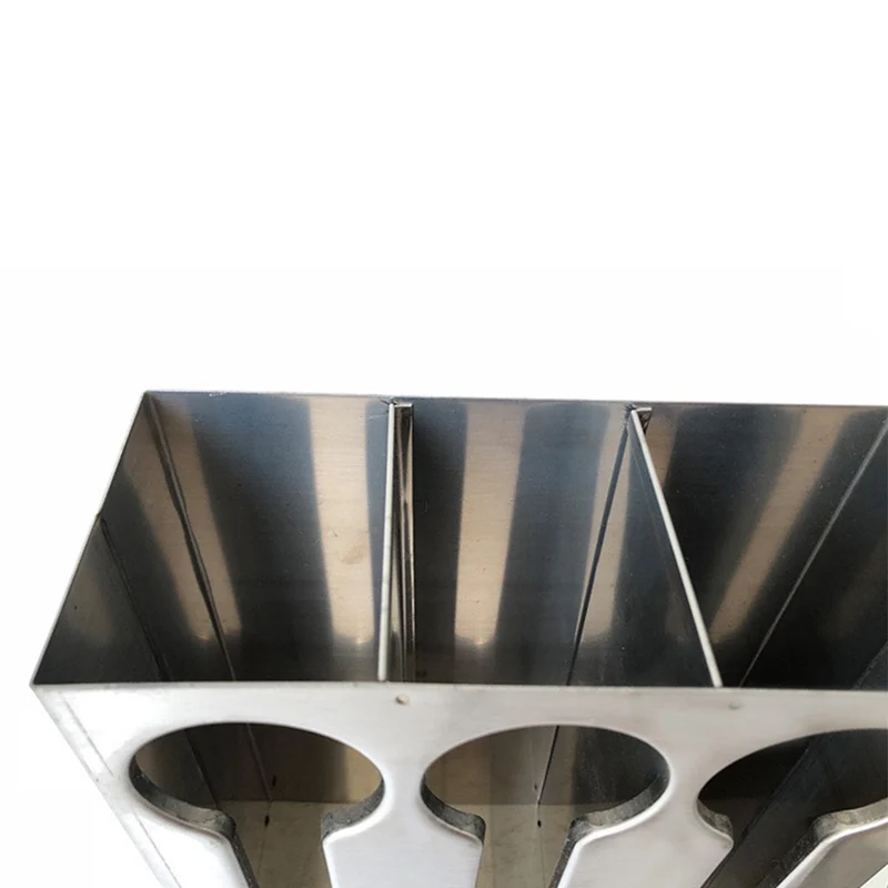 SOGA Stainless Steel Buffet Spoon Holder Storage Rack 3 Holes