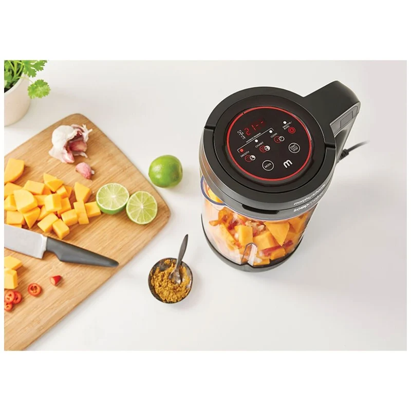 Morphy Richards Clarity Soup Maker 1000W 1.6 L with Interlocking Lid (Clear)