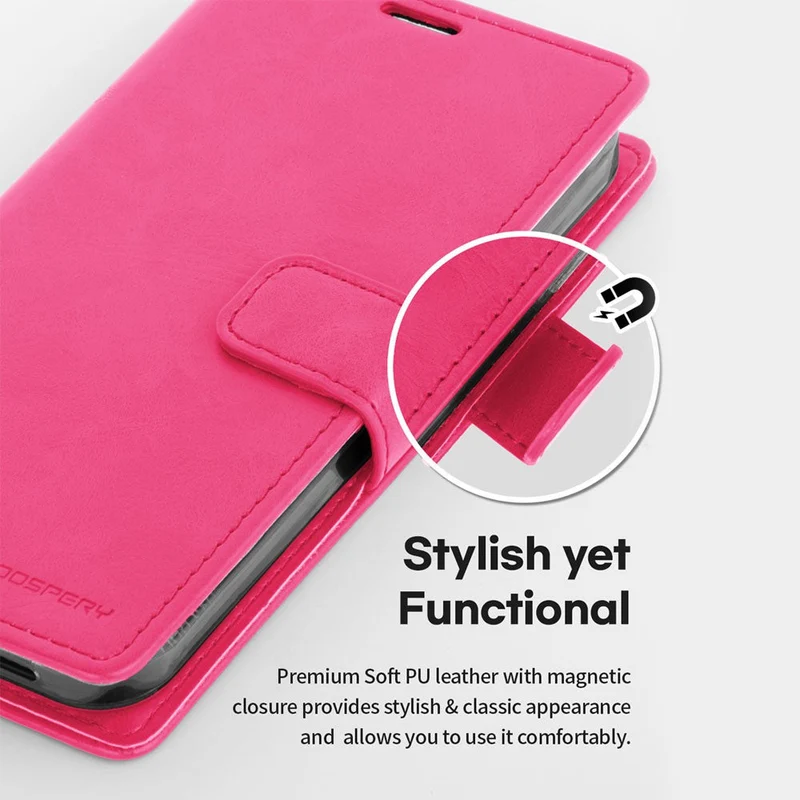 Goospery Bluemoon Diary for Samsung Galaxy S25 Ultra - Navy, Magsafe