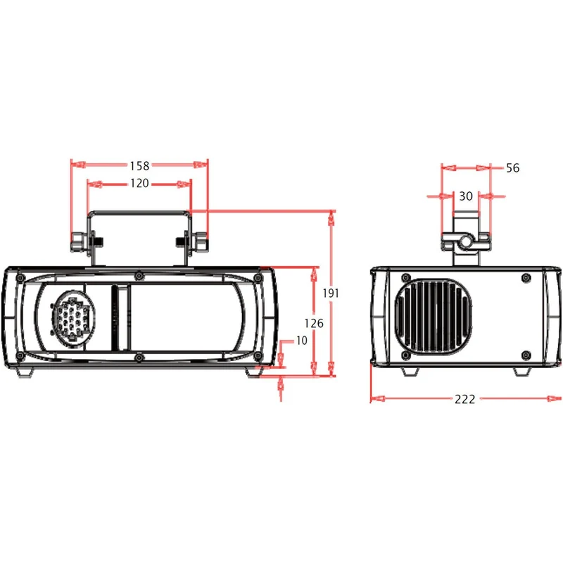 Event Lighting Lite FXGOBO100 - Gobo Effect Light