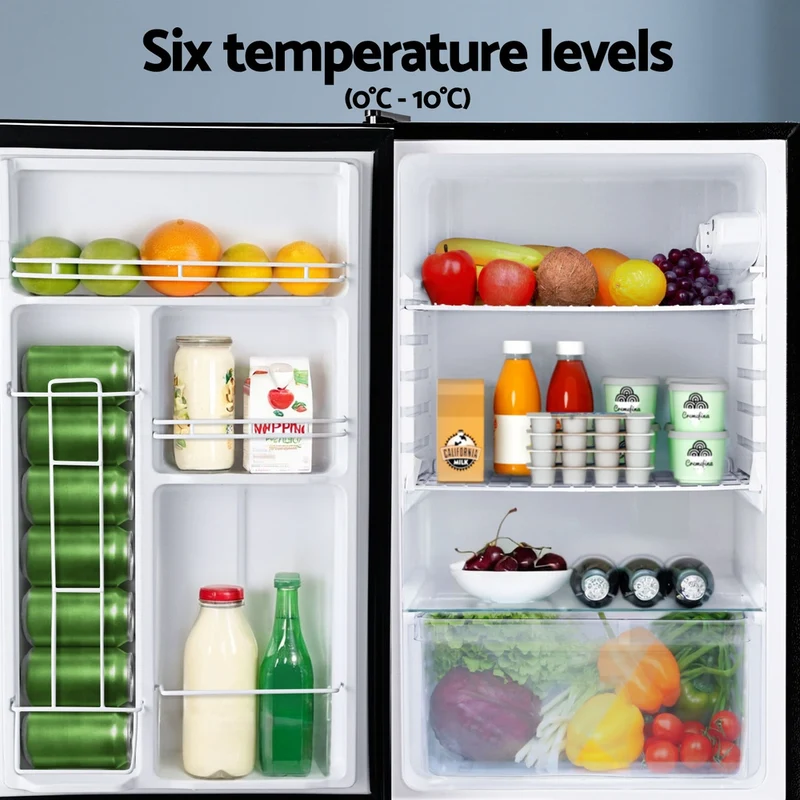 Devanti 110L Bar Fridge Black