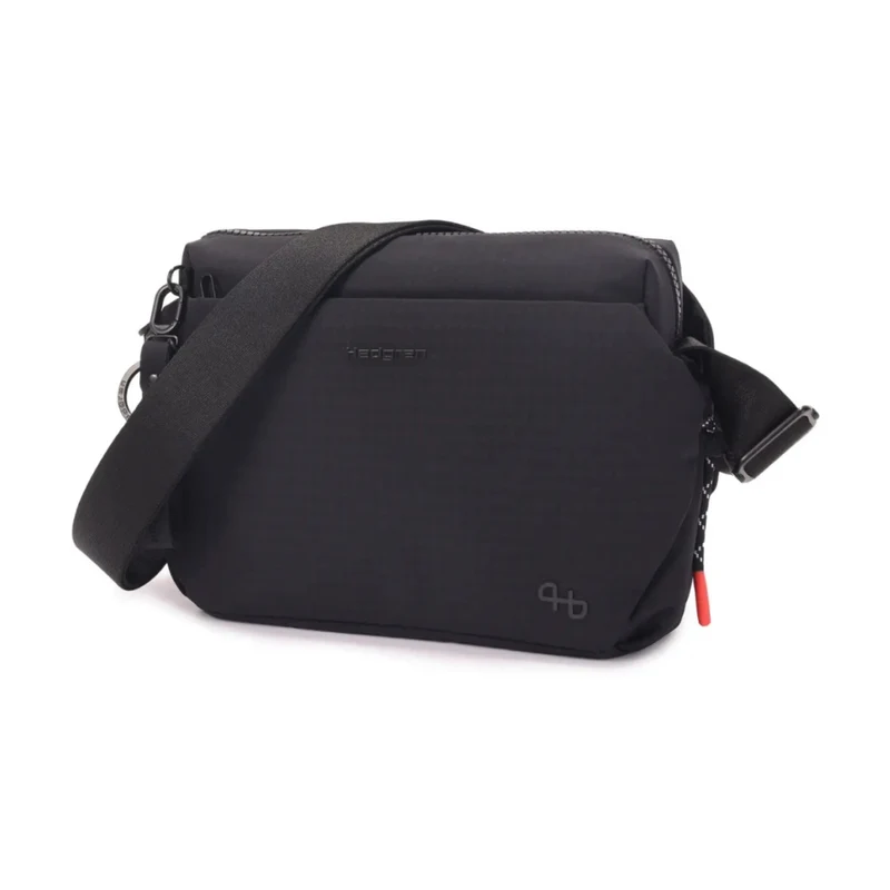 Hedgren Kosho Womens Medium Crossover Shoulder Bag Crossbody Black