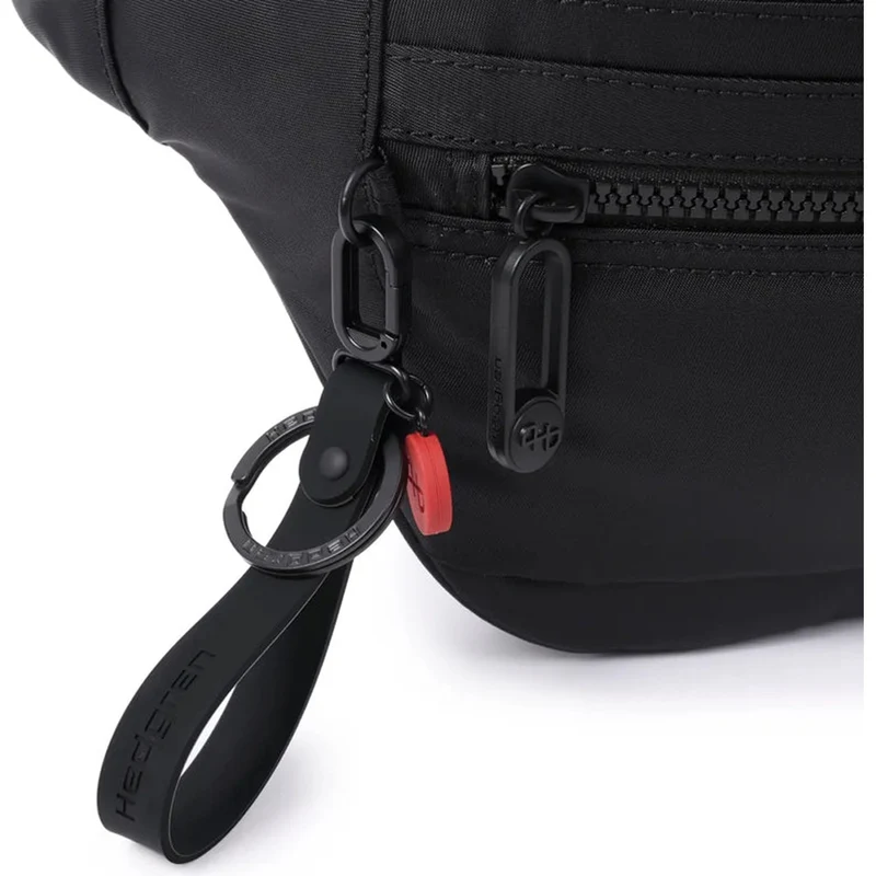 Hedgren ZIVA NEO Water Repellent Waist & Crossbody Bag W/ RFID Protection Black