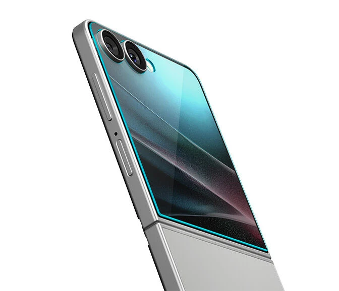 Spigen Samsung Galaxy Z Flip 7 GLAS.tR EZ Fit HD 2PCS Glass Screen Protector - Clear