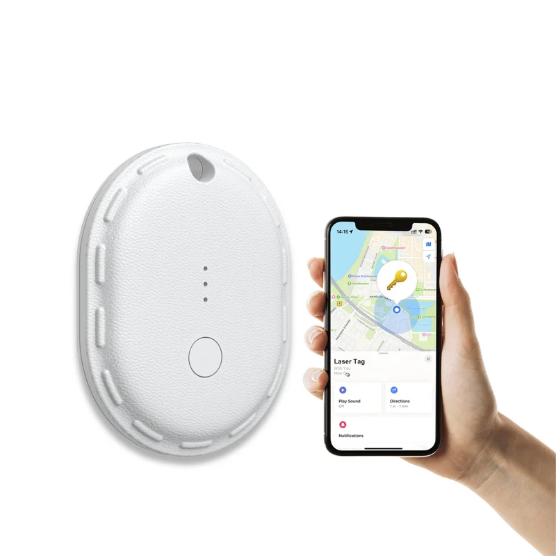 Laser Mini Smart Tag (White)