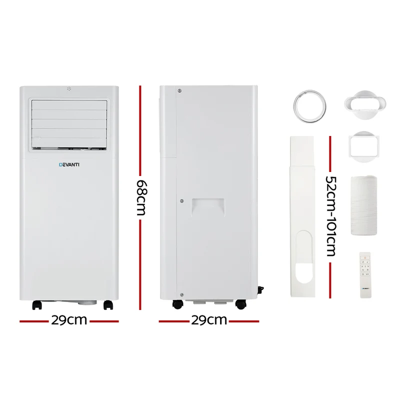 Devanti Portable Air Conditioner Fan Cooler 7000BTU