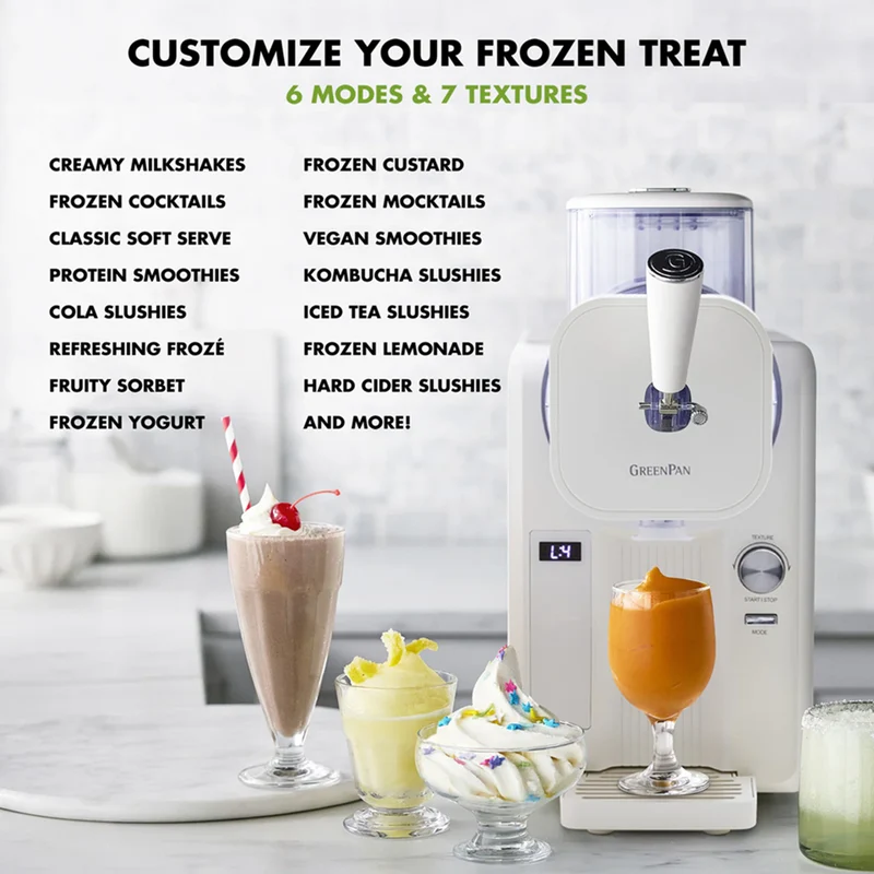 Greenpan Frost Ultimate Slushie And Ice Cream Maker 1.9L