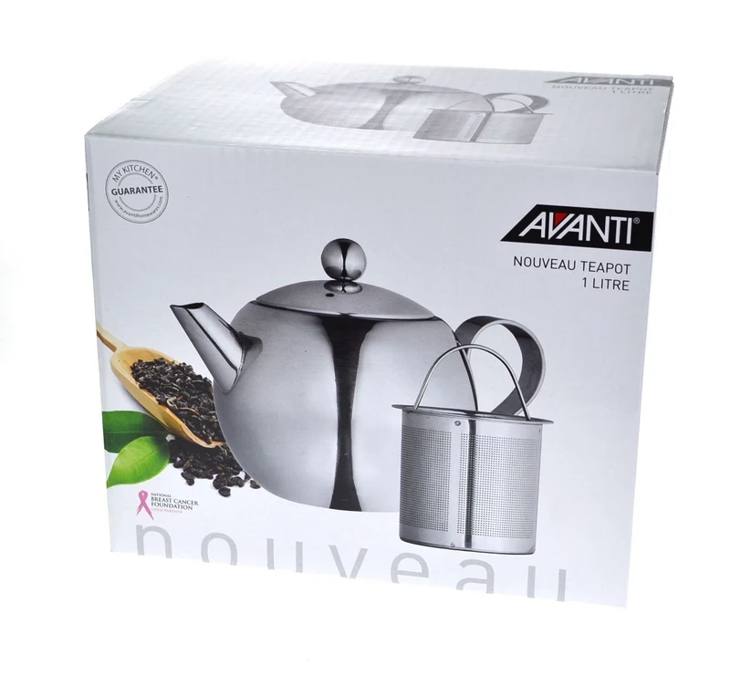 Avanti Nouveau Stainless Steel Teapot 900Ml