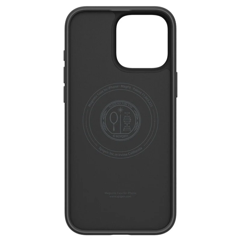 Spigen Apple iPhone 16 Pro Max Liquid Air T Camera Control Button Cover (MagFit) Case - Black